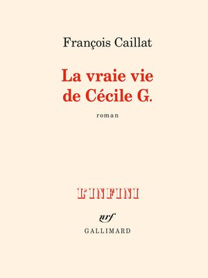 cover image of La vraie vie de Cécile G.
